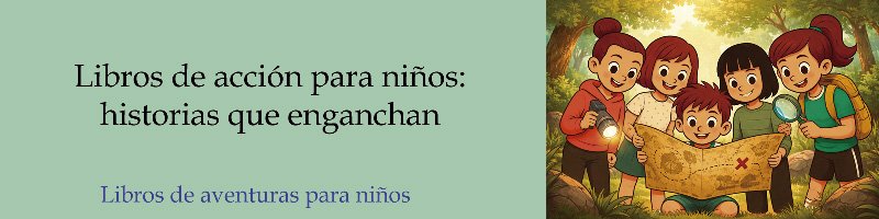 Libros de acción para niños