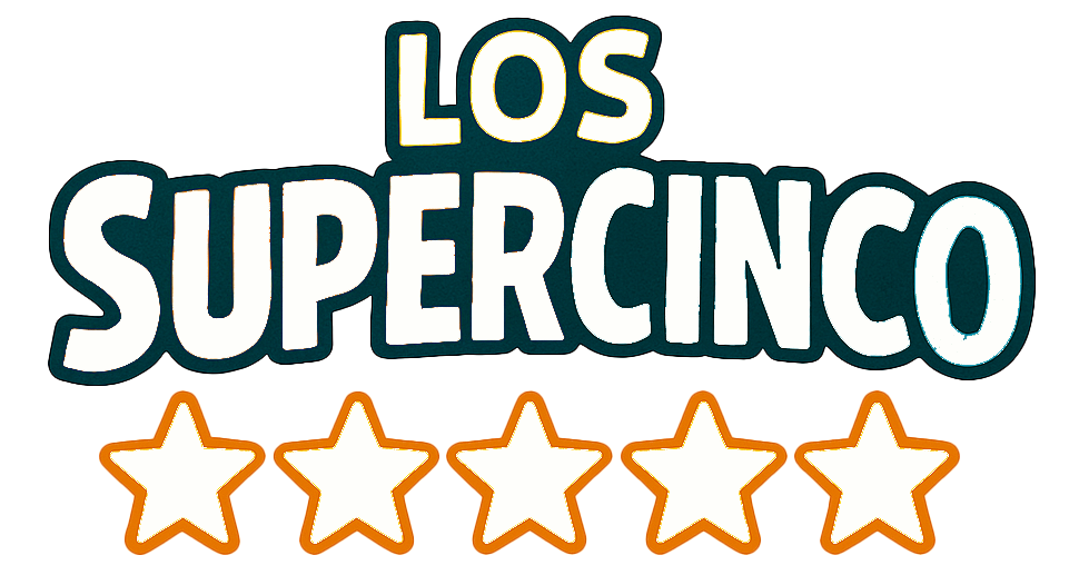Logo Los SuperCinco B/W